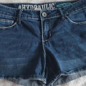 Hydraulic Blue Denim Shorts